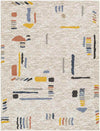 East Boyer Modern Beige Area Rug