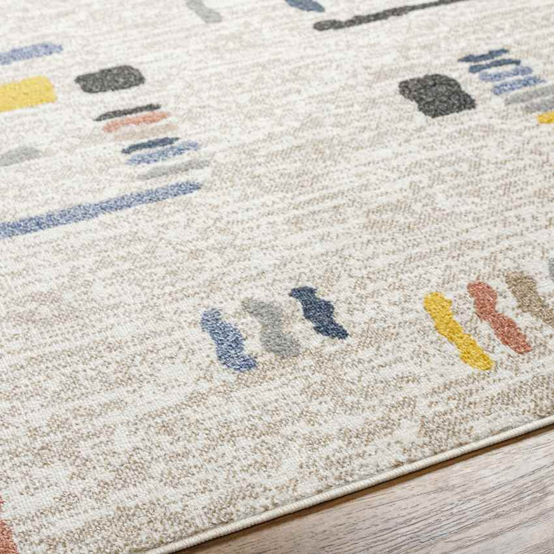 East Boyer Modern Beige Area Rug