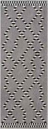 Charter Oak Cottage Charcoal Washable Area Rug