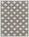 Keg Creek Modern Charcoal Area Rug
