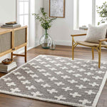Keg Creek Modern Charcoal Area Rug