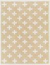 Keg Creek Modern Light Orange Area Rug