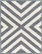 Kensington Modern Charcoal Area Rug