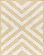 Kensington Modern Light Orange Area Rug
