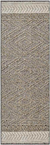 East Orange Modern Dark Gray Area Rug