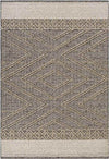 East Orange Modern Dark Gray Area Rug