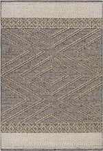 East Orange Modern Dark Gray Area Rug