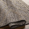 East Orange Modern Dark Gray Area Rug