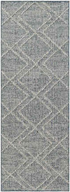East River Modern Dark Gray Area Rug