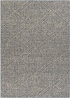 East River Modern Dark Gray Area Rug