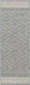 East Orange Modern Gray Area Rug