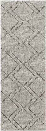 East River Modern Gray Area Rug