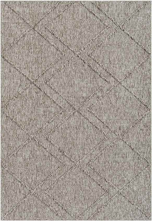 East River Modern Gray Area Rug