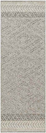 East Orange Modern Medium Gray Area Rug