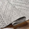 East Orange Modern Medium Gray Area Rug