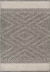 East Orange Modern Charcoal Area Rug