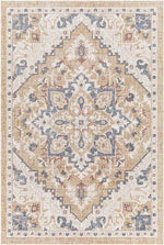 Morrowville Traditional Light Rust Area Rug