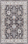 Murray Hill Traditional Charcoal Area Rug