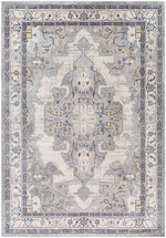 Adella Traditional Gray Area Rug