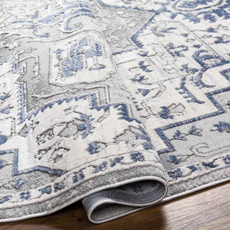 Katey Traditional Gray Area Rug