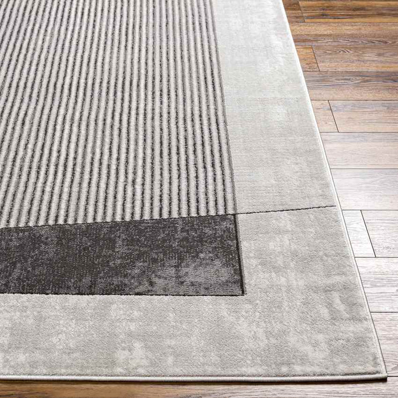 Larice Modern Charcoal Area Rug