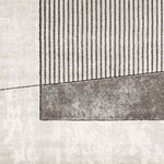 Larice Modern Charcoal Area Rug