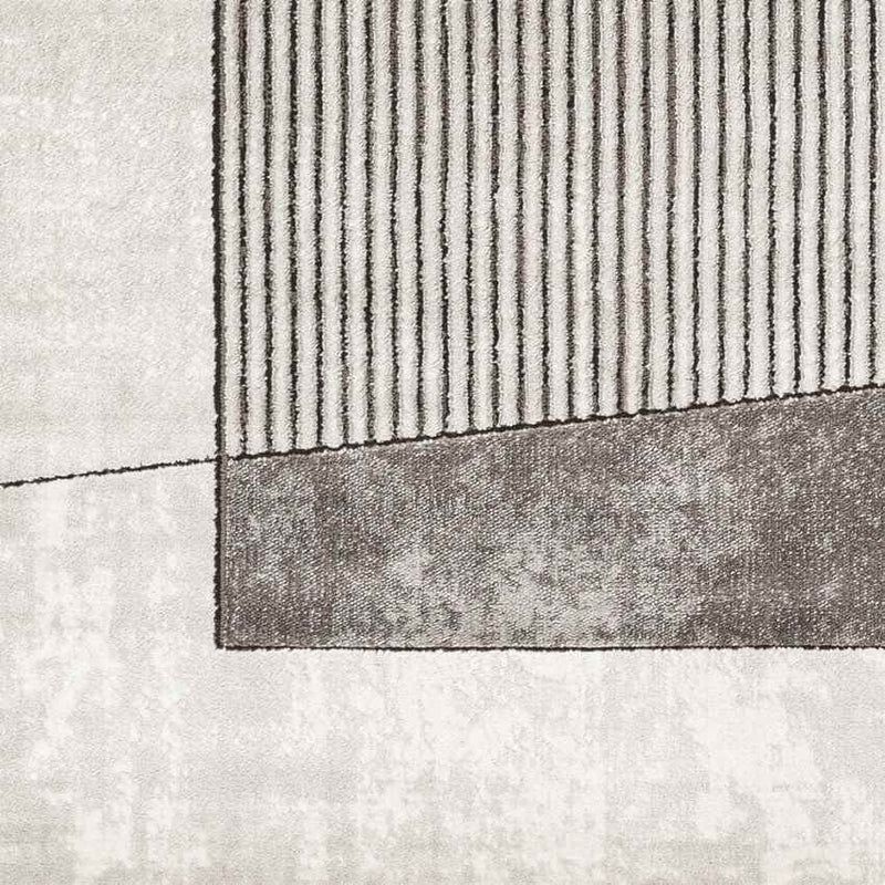 Larice Modern Charcoal Area Rug