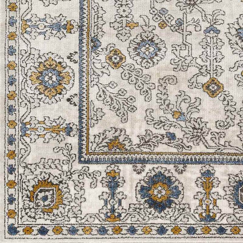 Andru Traditional Ivory Area Rug
