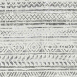 Katryna Global Ivory/Slate Gray Washable Area Rug
