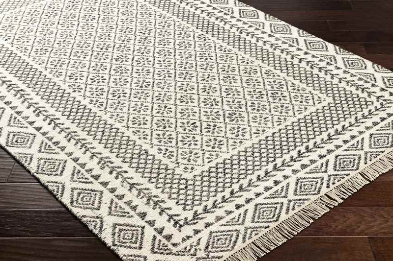 Maciel Global Dark Brown/Cream Area Rug