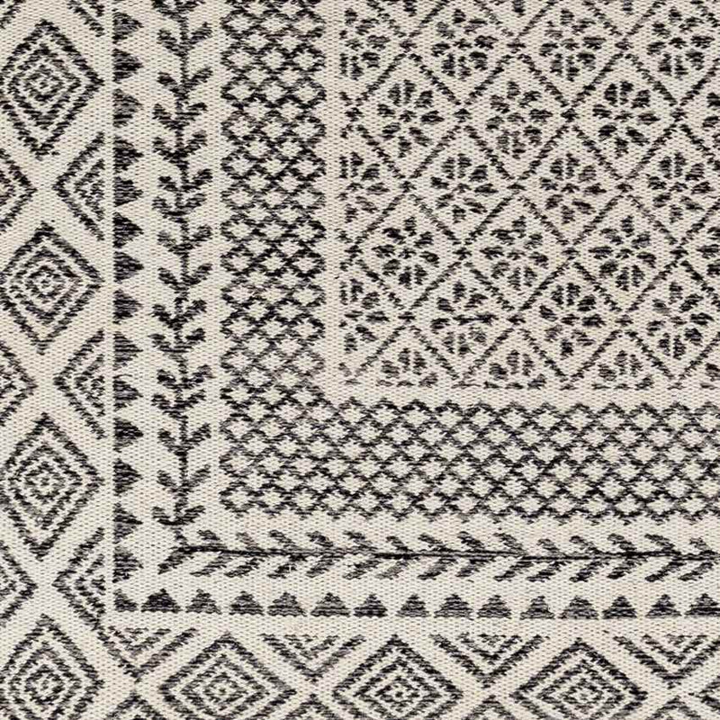 Maciel Global Dark Brown/Cream Area Rug