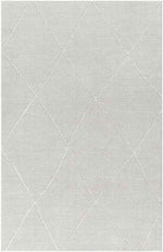 Pietro Global Light Slate Washable Area Rug