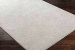 Pietro Global Light Slate Washable Area Rug