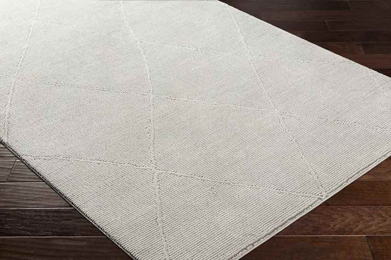 Pietro Global Light Slate Washable Area Rug