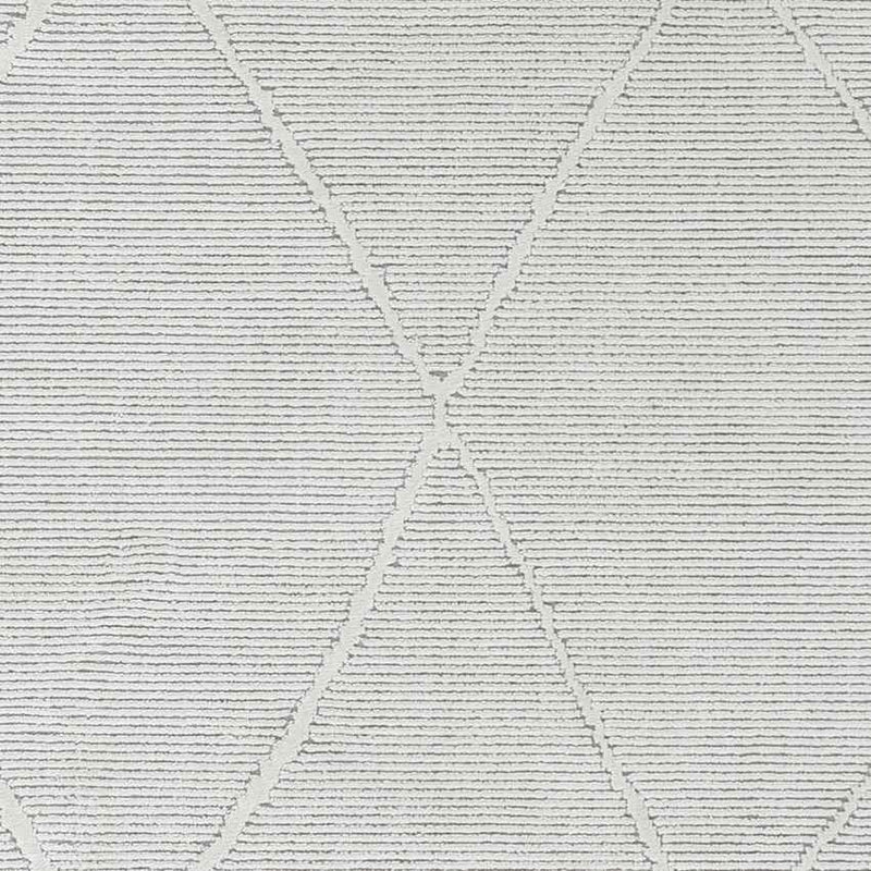 Pietro Global Light Slate Washable Area Rug