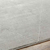 Pietro Global Light Slate Washable Area Rug