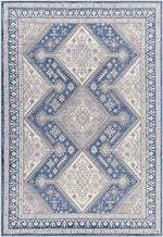 Marquail Traditional Cobalt Area Rug