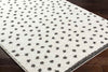 Aerica Modern Ivory/Dark Gray Area Rug