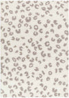Mycal Modern Dark Brown/Beige Area Rug