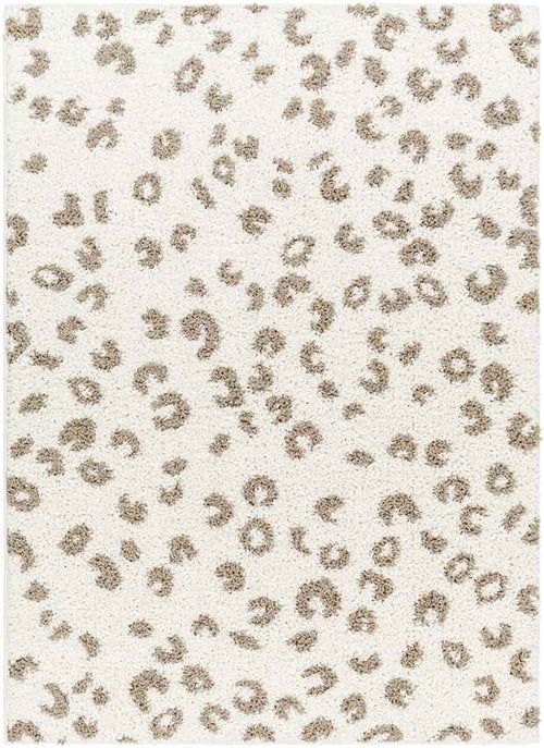 Mycal Modern Dark Brown/Cream Area Rug