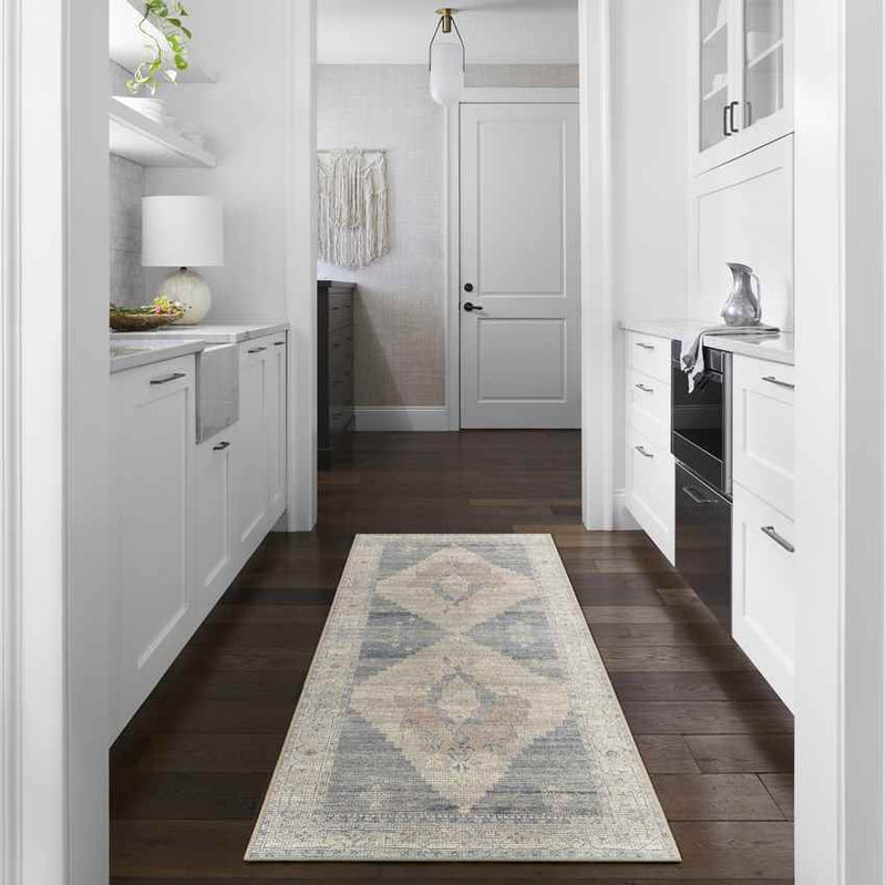 Luca Traditional Denim/Navy Area Rug - Becki Owens x Livabliss