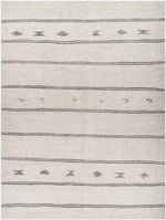 Rivi Global Beige/Dark Brown Area Rug - Becki Owens x Livabliss