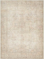 Kenja Traditional Dark Brown/Ivory Area Rug