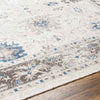 Jarin Traditional Cobalt/Taupe Area Rug