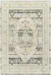 Javonte Traditional Light Beige/Pale Blue Area Rug