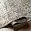Joylynn Traditional Black/Burnt Orange Area Rug
