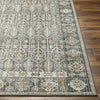 Joylynn Traditional Black/Burnt Orange Area Rug