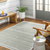 Antibes Global Olive Green/Beige Area Rug