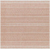 Antibes Global Coral/White Area Rug