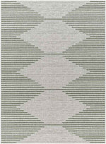 Okswerd Global Moss/Gray Area Rug